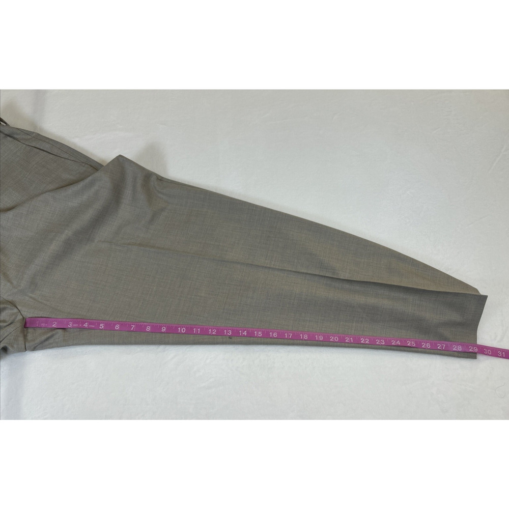 NWT Saddlebred Dress Pants Mens 42X29 273 Lt. Beige Straight Fit Comfort Flex FS - Picture 6 of 9